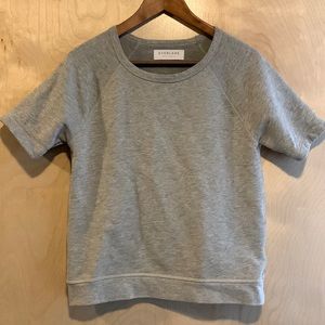 Everlane grey sweatshirt tee